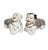 This is a lovely pair of porcelain pillows or head rests. Each child has a very expressive hand-painted face and famille...