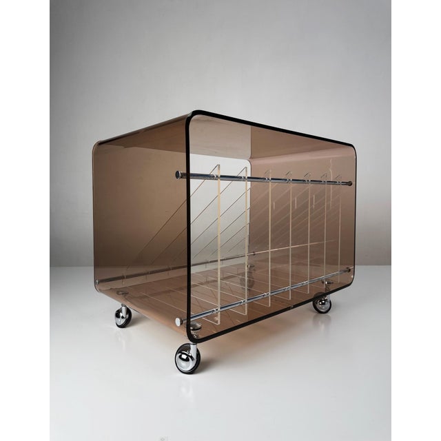 1970s Vinyls Table by Michel Dumas for Roche Bobois, 1970s For Sale - Image 5 of 11