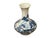 Chinese 4.5" Chinese Blue White Scenery Flower Graphic Small Porcelain Art Vase For Sale - Image 3 of 12