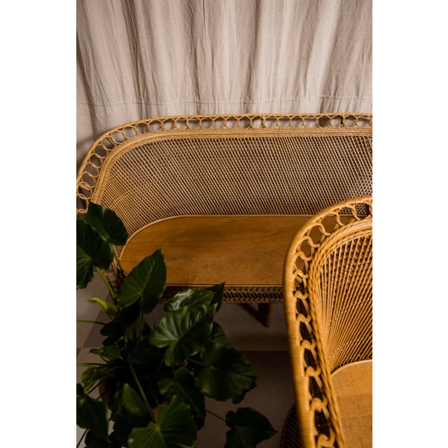 1970s Moroccan Loveseat - 75" For Sale In Naples, FL - Image 6 of 9