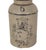 Early 21st Century Vintage English Export Tea Caddy Hand-Painted Chinoiserie Figurines Table Lamp For Sale - Image 5 of 9