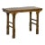 19th Century Antique Console Table with Textured Legs For Sale
