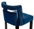 Hart Navy Velvet Counter Stool For Sale - Image 4 of 7