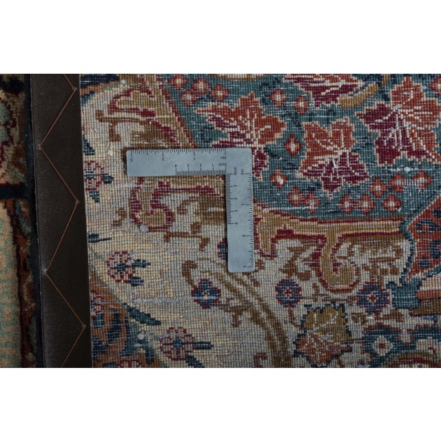 Hand-Knotted Kashmar Wool Rug For Sale - Image 12 of 13