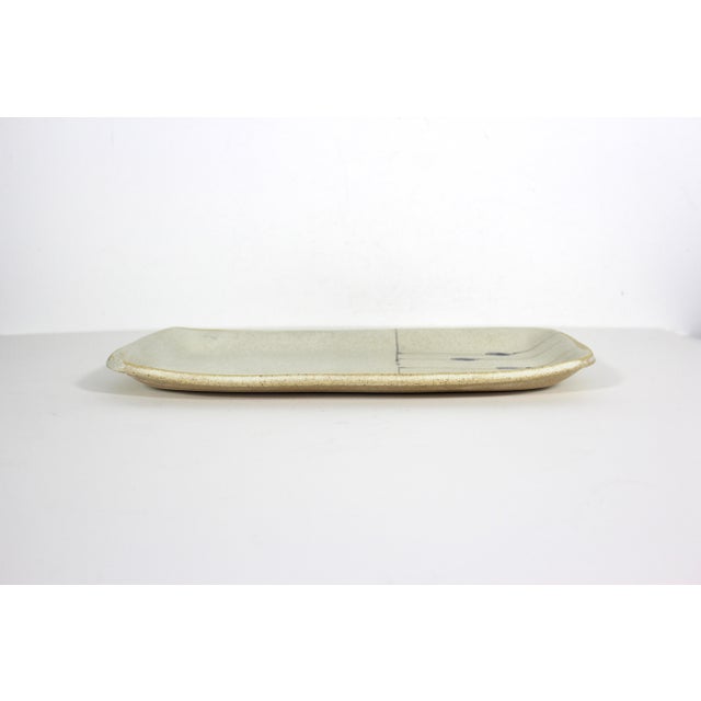 Contemporary Vintage Studio Pottery Platter For Sale - Image 3 of 12