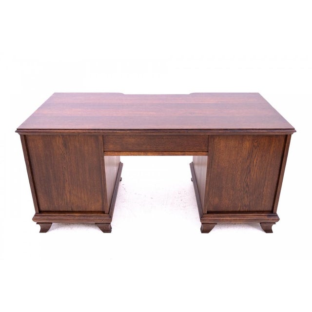 Antique Desk in Walnur, Germany, 1910 For Sale - Image 13 of 14