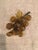 Amber Murano Style Glass Grape Cluster For Sale - Image 4 of 8