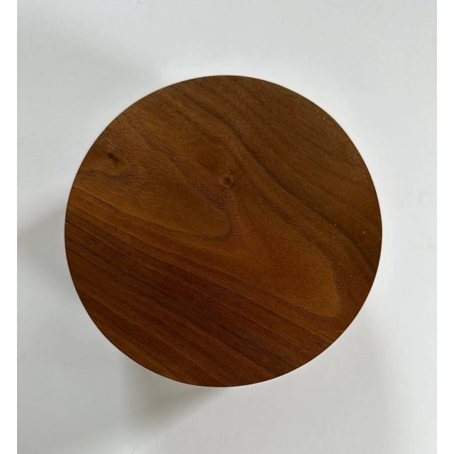 2000 - 2009 Handcrafted Hinged Round Box For Sale - Image 5 of 5