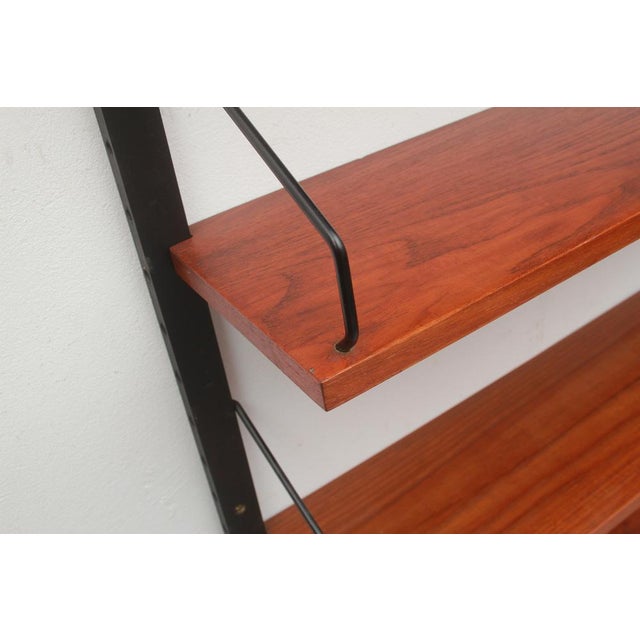 Vintage Wall System in Teak by Poul Cadovius, 1965 For Sale - Image 9 of 10