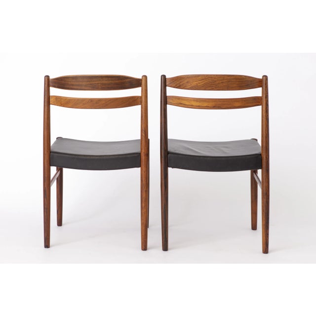 Set of Vintage Dining Chairs by Albert Johansson & Söner, Hyssna, Sweden, 1960s For Sale - Image 4 of 10