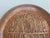 Boho Chic Vintage Persian Hand-Worked Copper Repoussé Wall Charger With Achaemenid Royal Court Scene For Sale - Image 3 of 8