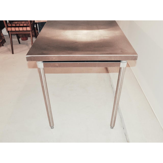 Industrial Custom Stainless Steel Work Table Chairish
