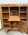 This is a stunning antique Art Deco oak secretary desk, bureau bookcase, or bar scully from the 1920s–1930s. Features...