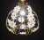 1970s Vintage Murano Chandelier White Flowers, 1970 For Sale - Image 5 of 12