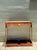 Wood Vintage English Collapsible Flip Top Campaign Game Table For Sale - Image 7 of 10