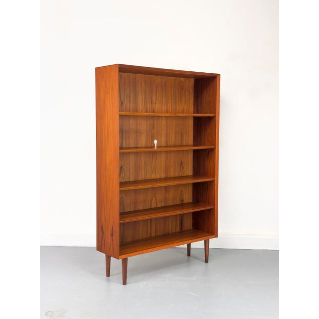 Vintage Danish Teak Bookcase from Chr. Linneberg Møbelfabrik, 1960s For Sale - Image 16 of 18