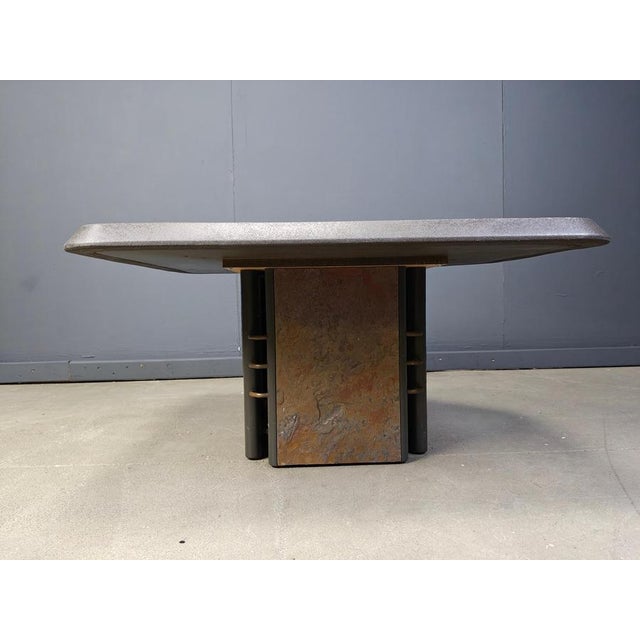 Copper Coffee Table attributed to Paul Kingma, 1980s For Sale - Image 8 of 12