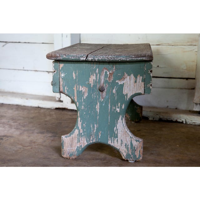 Mid 20th Century Rustic Texan Wood Garden Box Table For Sale - Image 4 of 8