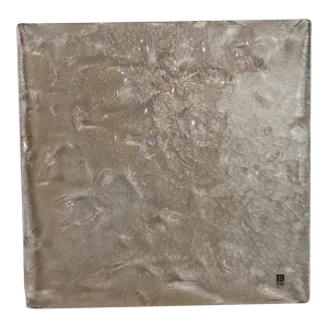Mid-Century Murano Hand Cast Glass Panel