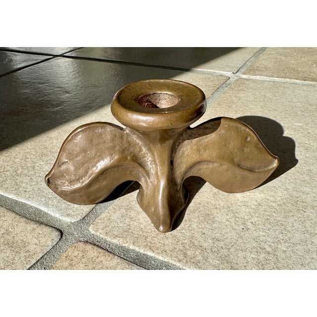 Bronze Art Candleholders from Michael Harjes, Germany, 1960s, Set of 2 For Sale - Image 17 of 18