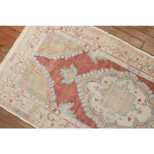 Vintage Zabihi Collection Turkish Anatolian Scatter Size Rug - 2'6" x 4'2" For Sale - Image 4 of 8