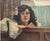 Pedro Sáenz Sáenz, Female Portrait, 1890s, Oil Painting on Canvas For Sale - Image 4 of 4