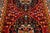 Textile Handmade Allover Vintage Shiraz Persian Wool Rug in Red For Sale - Image 7 of 9