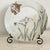 Unusual 1870s Victorian plate, hand-painted Most items found at Pub & Oasis are vintage and antique in nature which we...