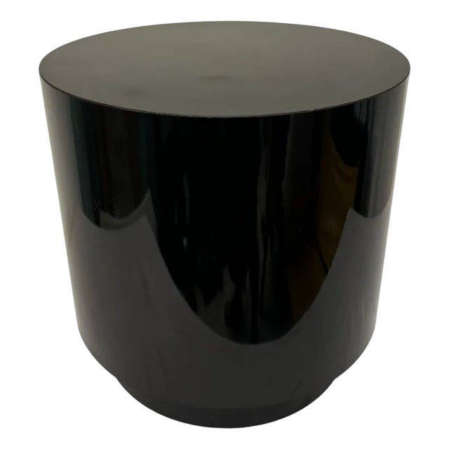 Black Melanin Side Coffee Table, 1970 For Sale