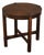 Early Gustav Stickley Mission Oak 26 Inch Round Table #439 For Sale
