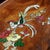 Shell Vintage Chinese Rosewood Tray With Mother of Pearl Bird & Flower Inlay For Sale - Image 7 of 9