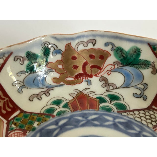 Late 19th Century Antique Japanese Imari Bowl, Meiji Period For Sale - Image 5 of 12