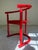 Red Armchair by Allmilmö, 1980s For Sale - Image 4 of 11