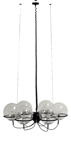 Dutch Saturnus Chandelier from Raak Amsterdam, 1960s