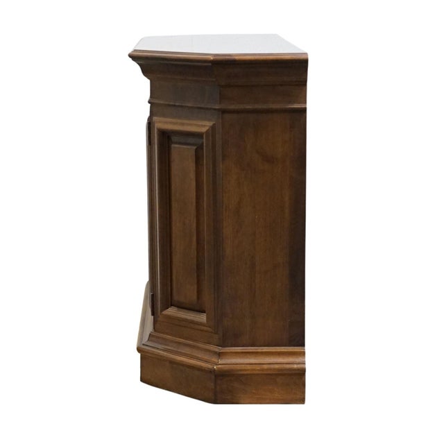 Wood Ethan Allen Classic Manor Collection Solid Maple 40" Console Cabinet 15-9038 For Sale - Image 7 of 11