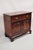 Georgian Chippendale Style Carved Mahogany One Drawer Server Cabinet Buffet For Sale - Image 11 of 11