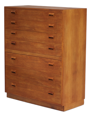 Tall Chest of Drawers in Teak by Børge Mogensen for Søborg, 1960s