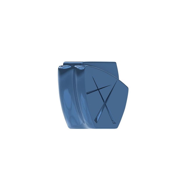 Agostina Line 1 Lunar Blue Side Table from Eje-Design For Sale - Image 4 of 11