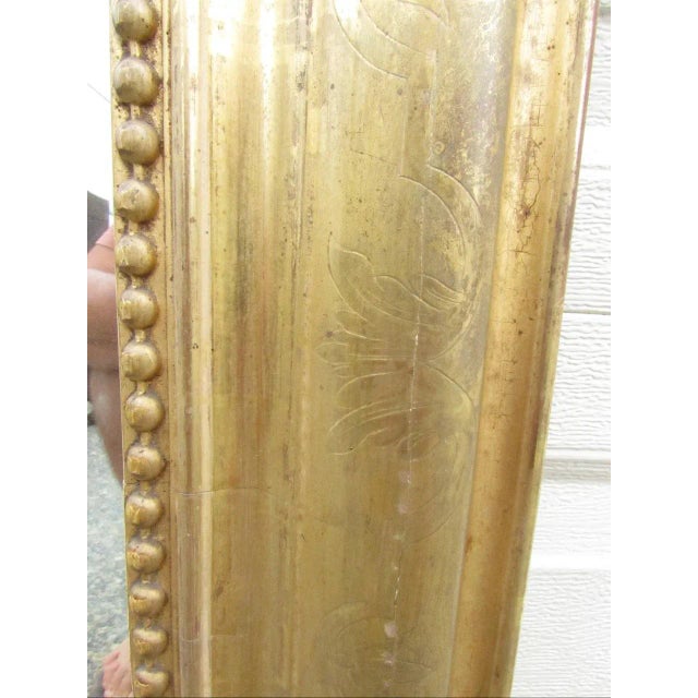 Antique Louis Philippe Giltwood Mirror For Sale - Image 11 of 18