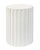 Jamie Young Jamie Young Fluted Column Side Table in White For Sale - Image 4 of 4