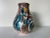 Available for sale this fantastic Vintage hand painted abstract pattern studio pottery Vase by DICK NESTER. C,1984....