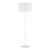 Kate Spade by Visual Comfort Studio Dottie Floor Lamp, Matte White For Sale
