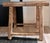Rustic wood French iconic mid century sturdy bench. Beautiful traditional weathered patina makes this bench feel warm...