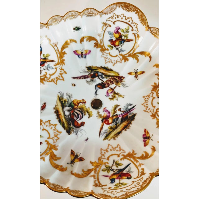 19th Century Meissen Porcelain Compotes Bowls Pair For Sale - Image 11 of 13