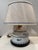 Traditional Frederick Cooper Blue & White Ceramic Vintage Table Lamp, Chicago. For Sale - Image 3 of 12