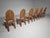 Pink Velvet and Pine Dining Chairs, Sweden, 1970s, Set of 6 For Sale - Image 4 of 8