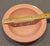Vintage 1940s Hazel-Atlas "Moderntone" Platonite Pastel Serving Set - Oval Platter & Large Bowl For Sale In Des Moines, IA - Image 6 of 7