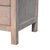 Gray Acid Wash Open Slot Bedside Table For Sale - Image 8 of 8