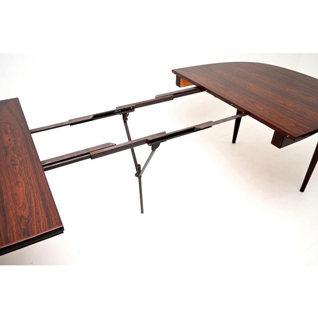 Vintage Danish Dining Table by Gunni Omann, 1960 For Sale - Image 9 of 11