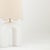 Mitzi Mitzi Roshani 12.25 in. 1 Light Table Lamp in Aged Brass and Ceramic Matte White Finish For Sale - Image 4 of 11